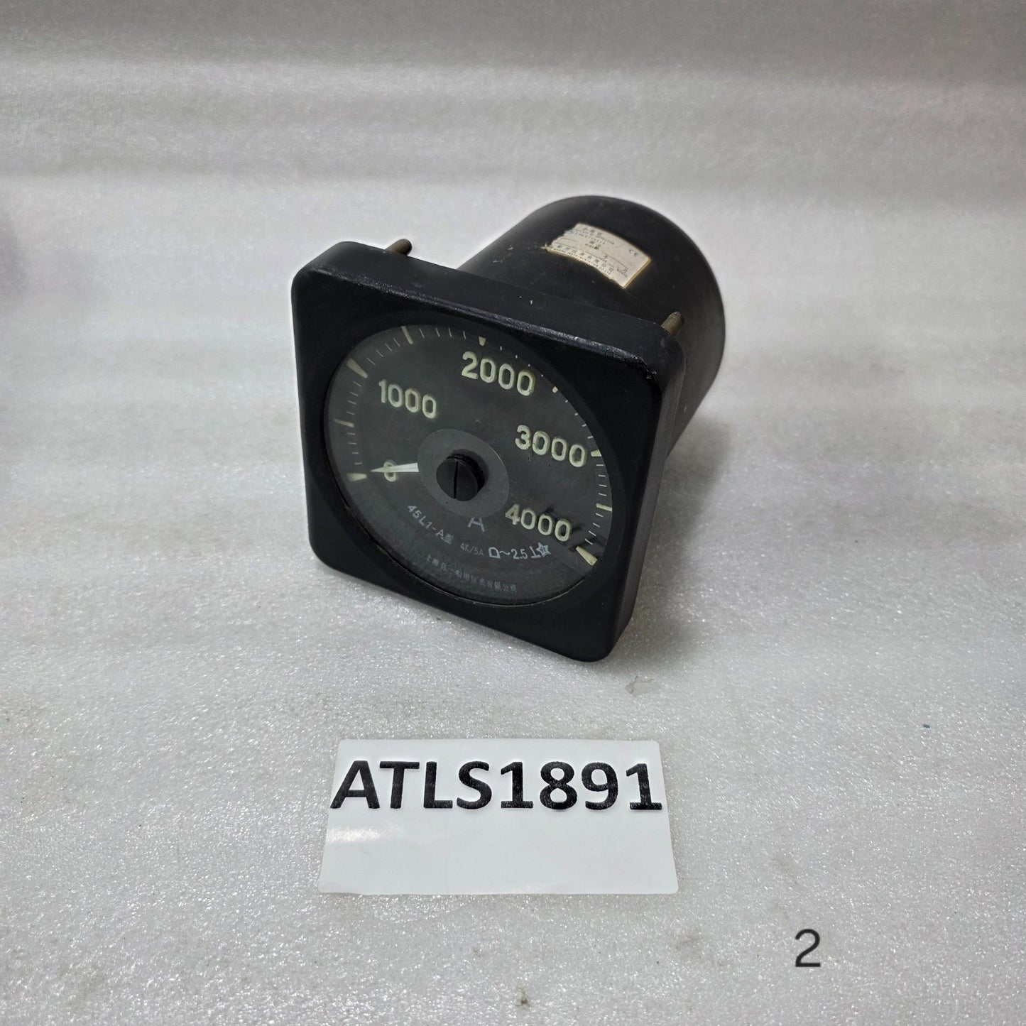 SHANGHAI ZI YI MARINE 45L1-A ANALOG AMMETER 0–4000A PANEL METER 4KV/5A INDUSTRIA