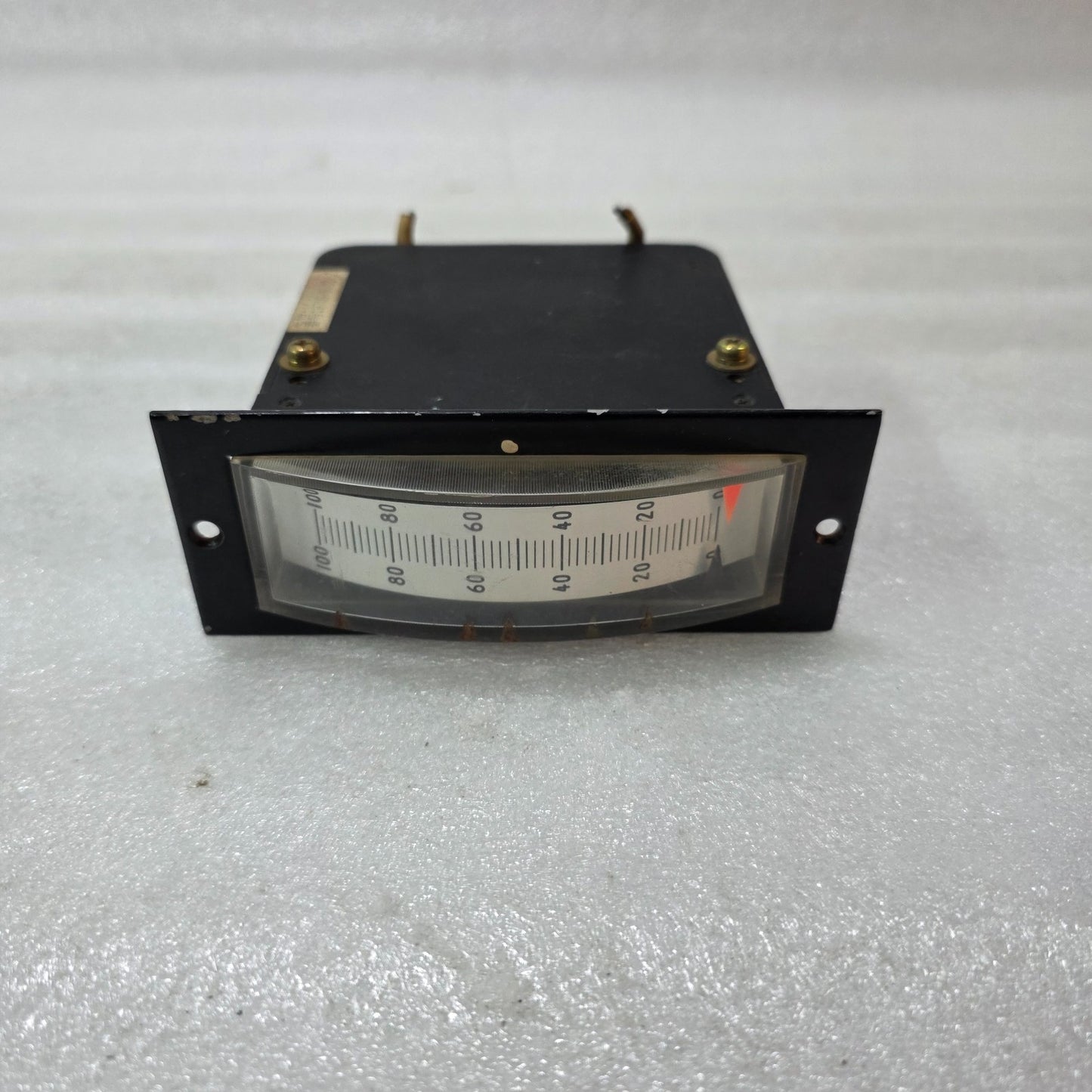 HAWKER SIDDELEY ANALOG PANEL METER 0–100 INDICATOR GAUGE | INDUSTRIAL PANEL
