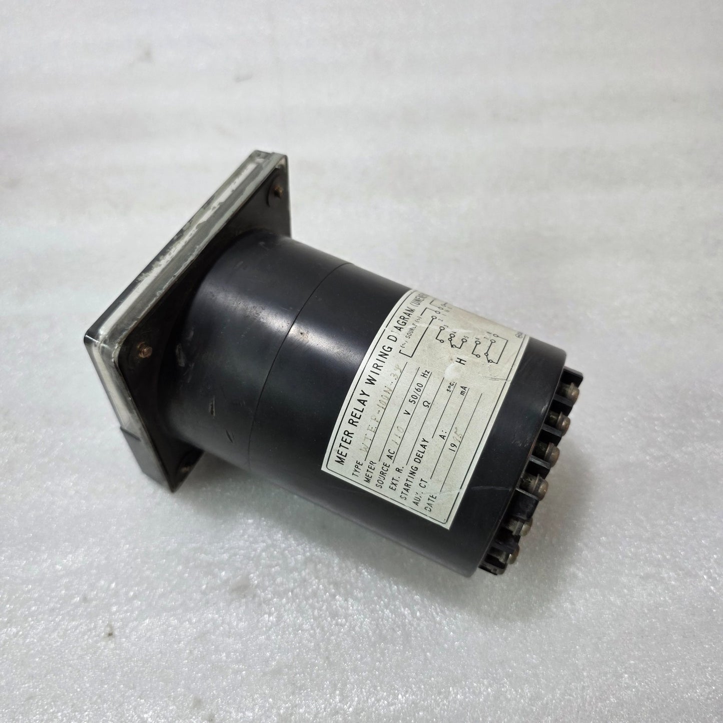 DAICHI KW METER RELAY WTEP-100N PANEL MOUNT POWER METER WITH RELAY OUTPUT