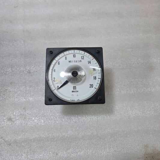 TSURUGA ELECTRIC TMW-4B ANALOG PANEL METER – 0–20 M INDICATOR (DC 4–20 MA INPUT)