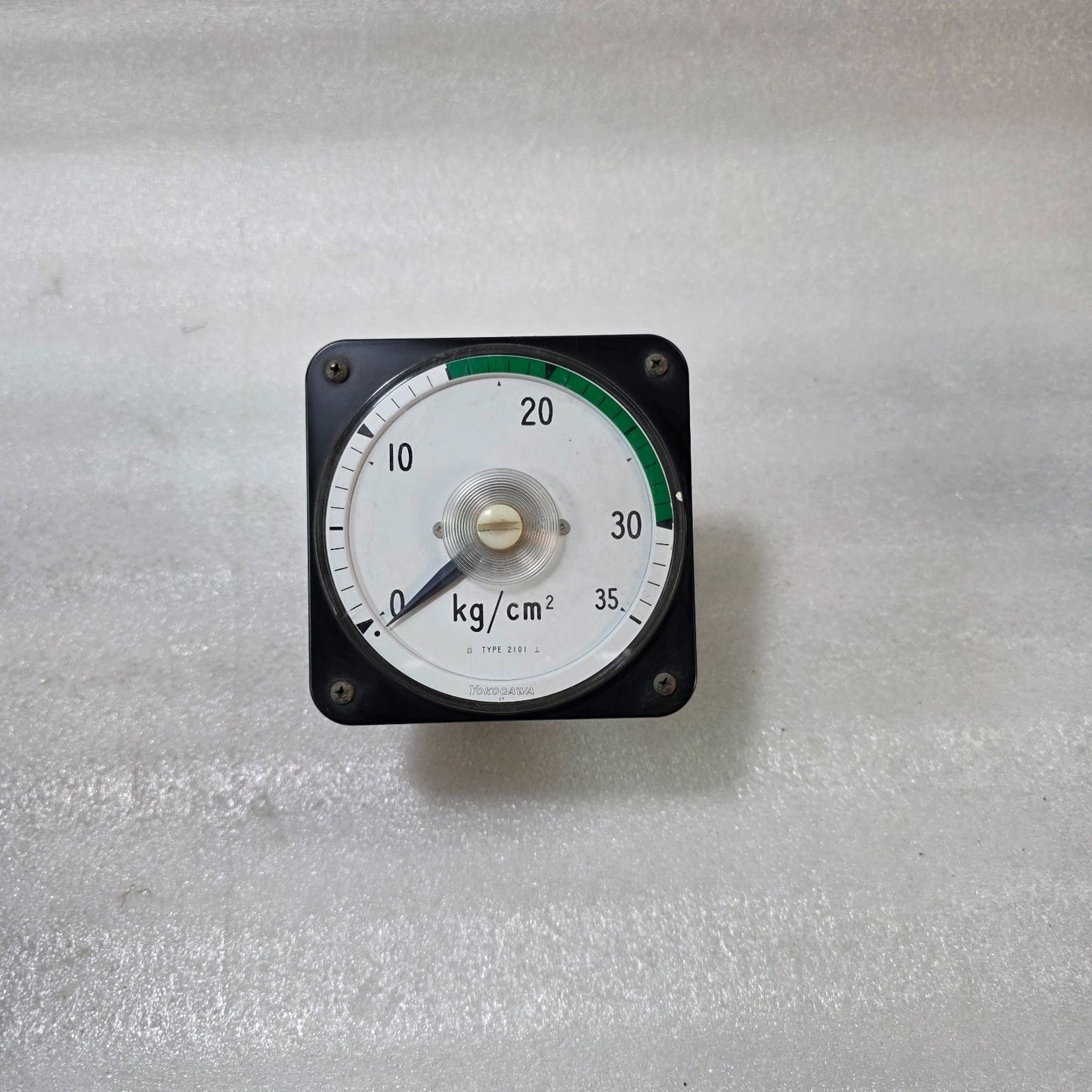 YOKOGAWA TYPE 2101 ANALOG PRESSURE INDICATOR 0–35 KG/CM² PANEL METER 4–20MA