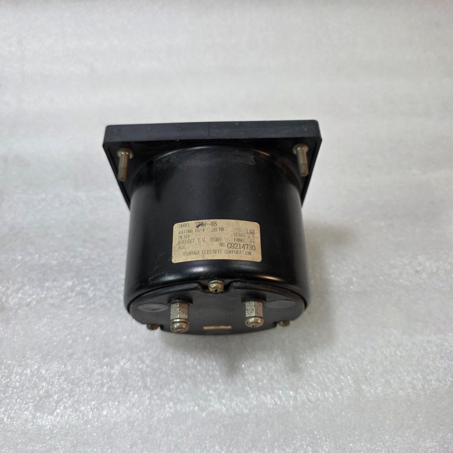 TSURUGA ELECTRIC TMW-4B ANALOG PANEL METER – 0–20 M INDICATOR (DC 4–20 MA INPUT)