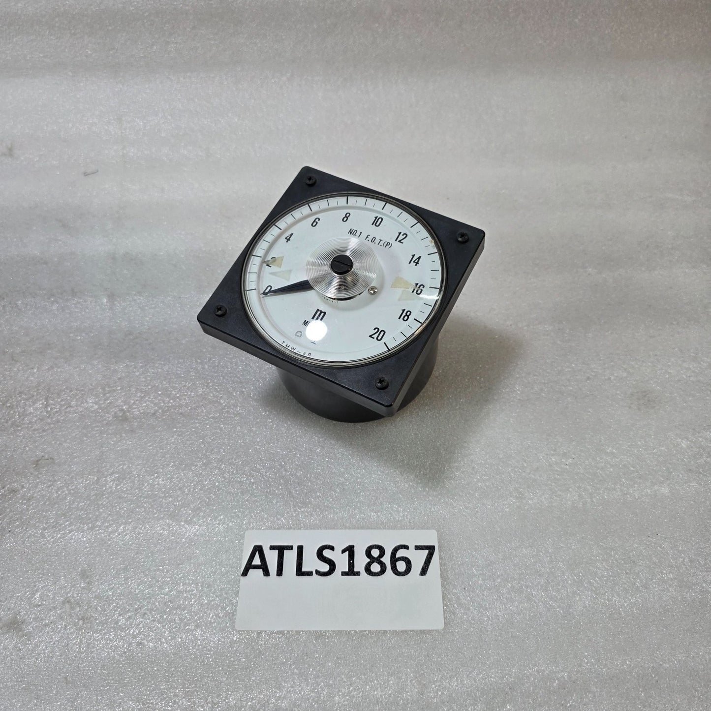 TSURUGA ELECTRIC TMW-4B ANALOG PANEL METER – 0–20 M INDICATOR (DC 4–20 MA INPUT)