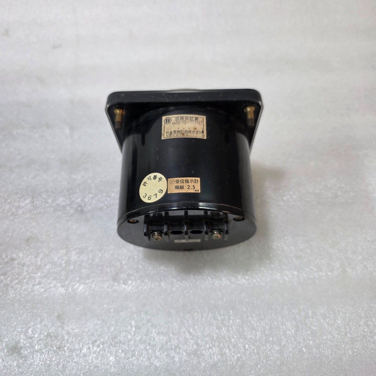TSUJIDO-SEISAKU TURBINE PUMP RPM GAUGE (1:1.432 RATIO) ANALOG TACHOMETER