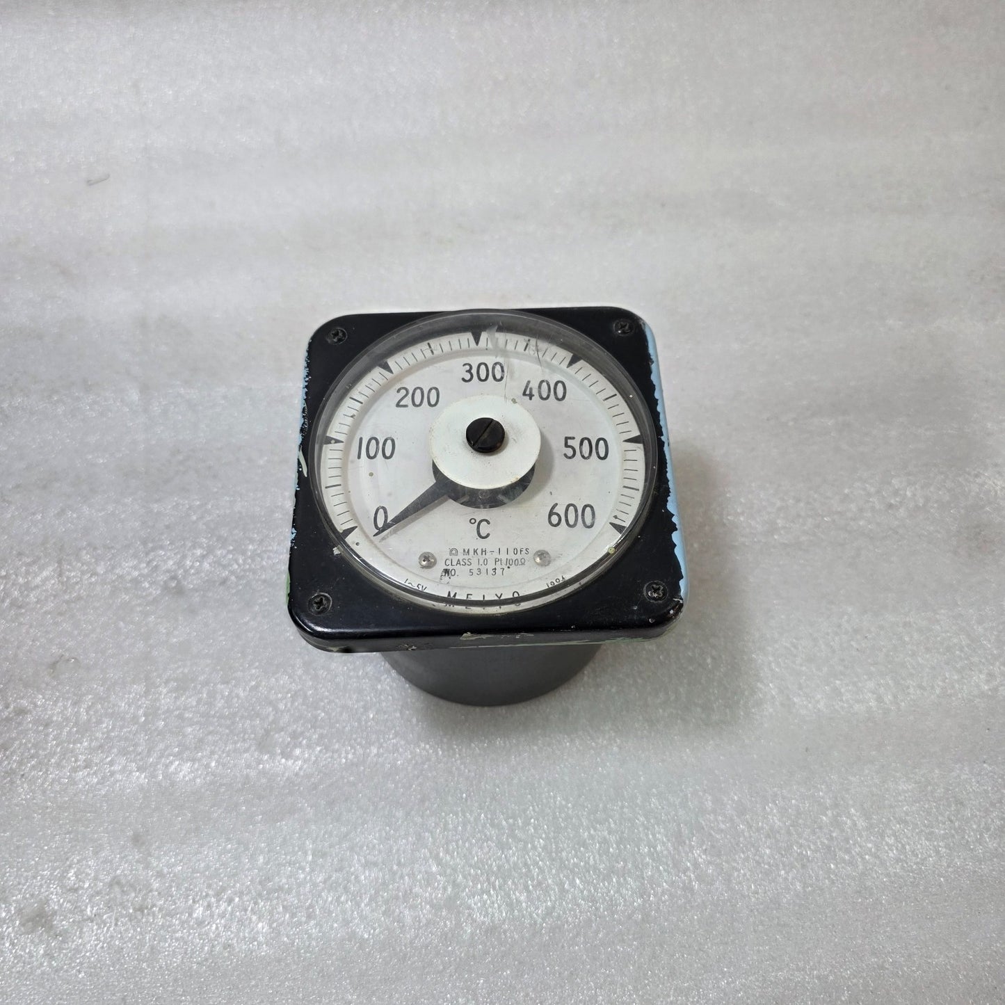 MEIYO MKH-110FS ANALOG TEMPERATURE METER 0–600°C PANEL THERMOMETER | CLASS 1.0 |