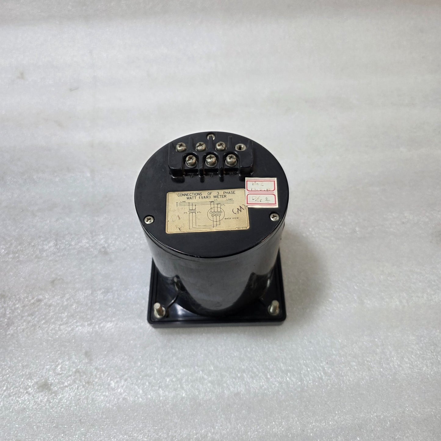 TOYO KEIKI EVF-11N ANALOG KILOWATT METER 0–4500 KW 3-PHASE POWER PANEL METER 115