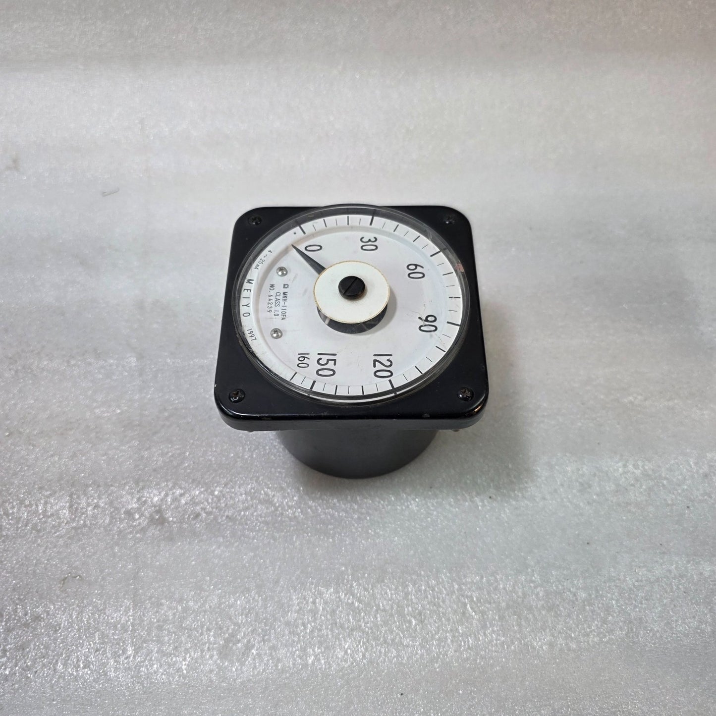MEIYO MKH-110FA ANALOG TEMPERATURE PANEL METER 0–160°C 4–20MA INDUSTRIAL GAUGE
