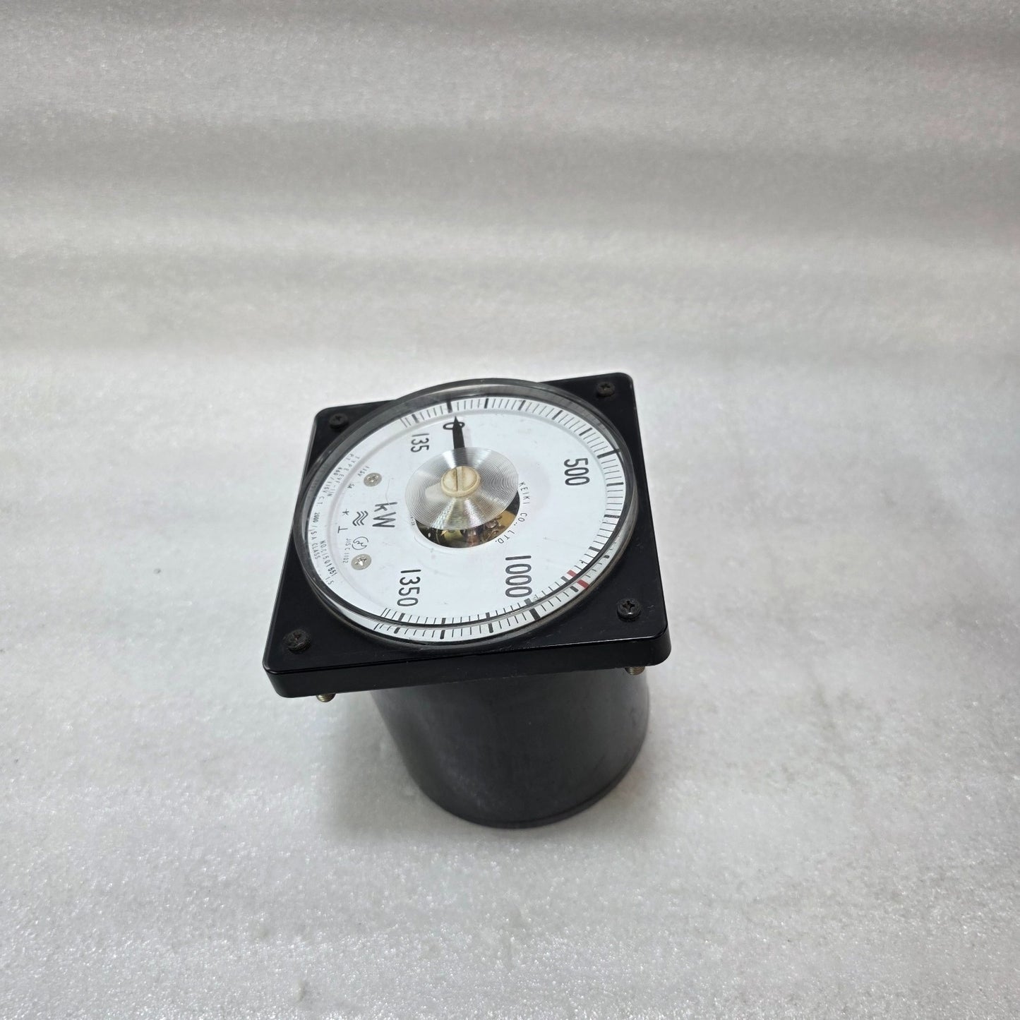 TOYO KEIKI EVF-11N ANALOG KILOWATT PANEL METER 0–1350 KW VT 460/115V CT 2000/ 5A