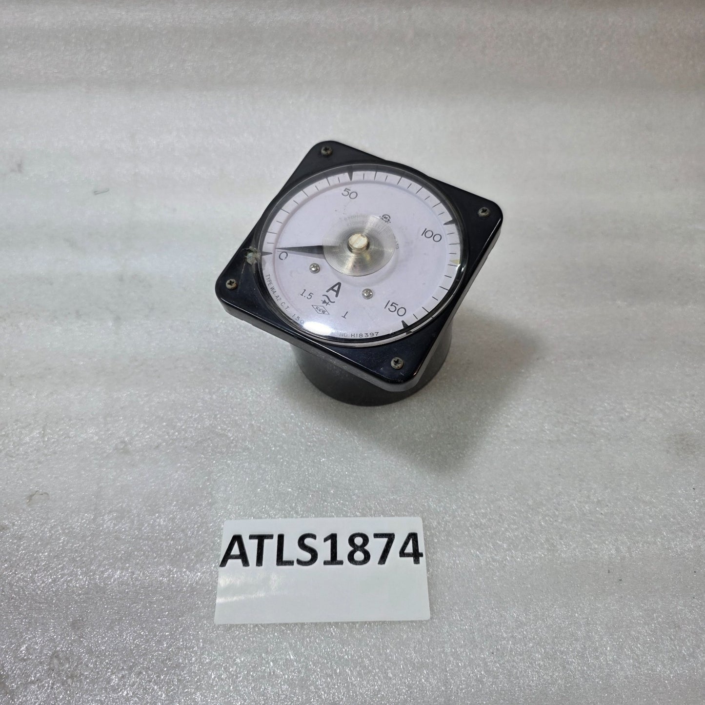 KYONGBO ELECTRIC WA-A2 ANALOG AMMETER 0–150A AC PANEL METER | CT 150/5A | CLASS