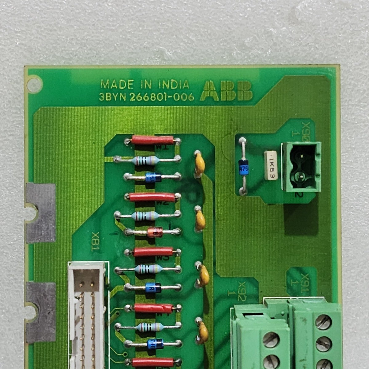 ABB DSTA001 CONNECTION FOR ANALOG CARD 3BYN571201-AB/00