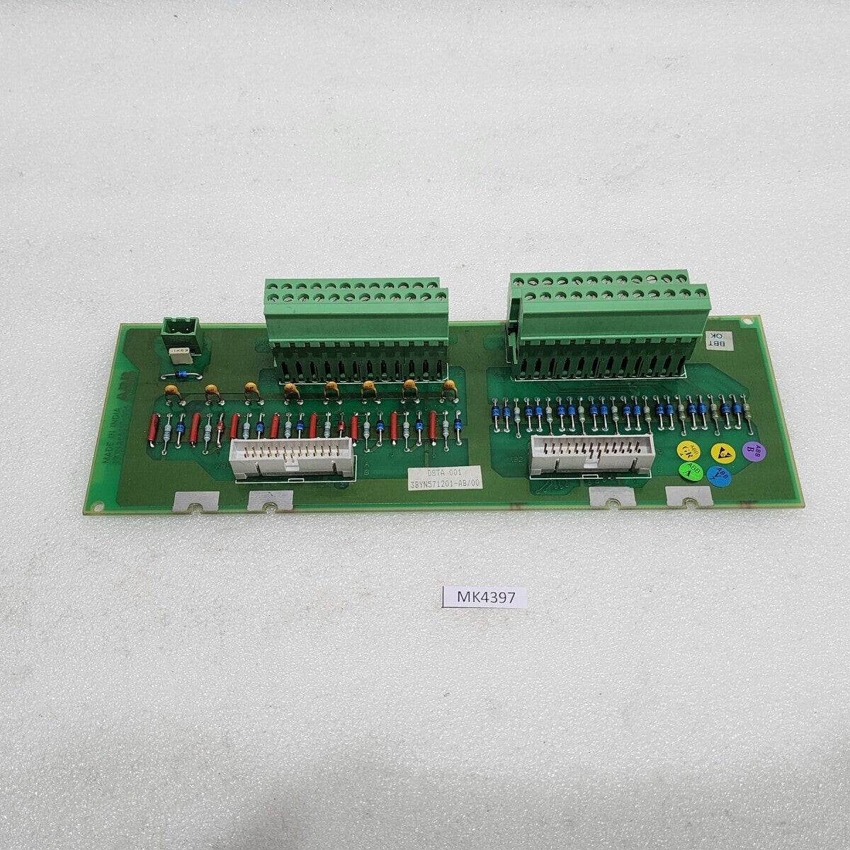 ABB DSTA001 CONNECTION FOR ANALOG CARD 3BYN571201-AB/00
