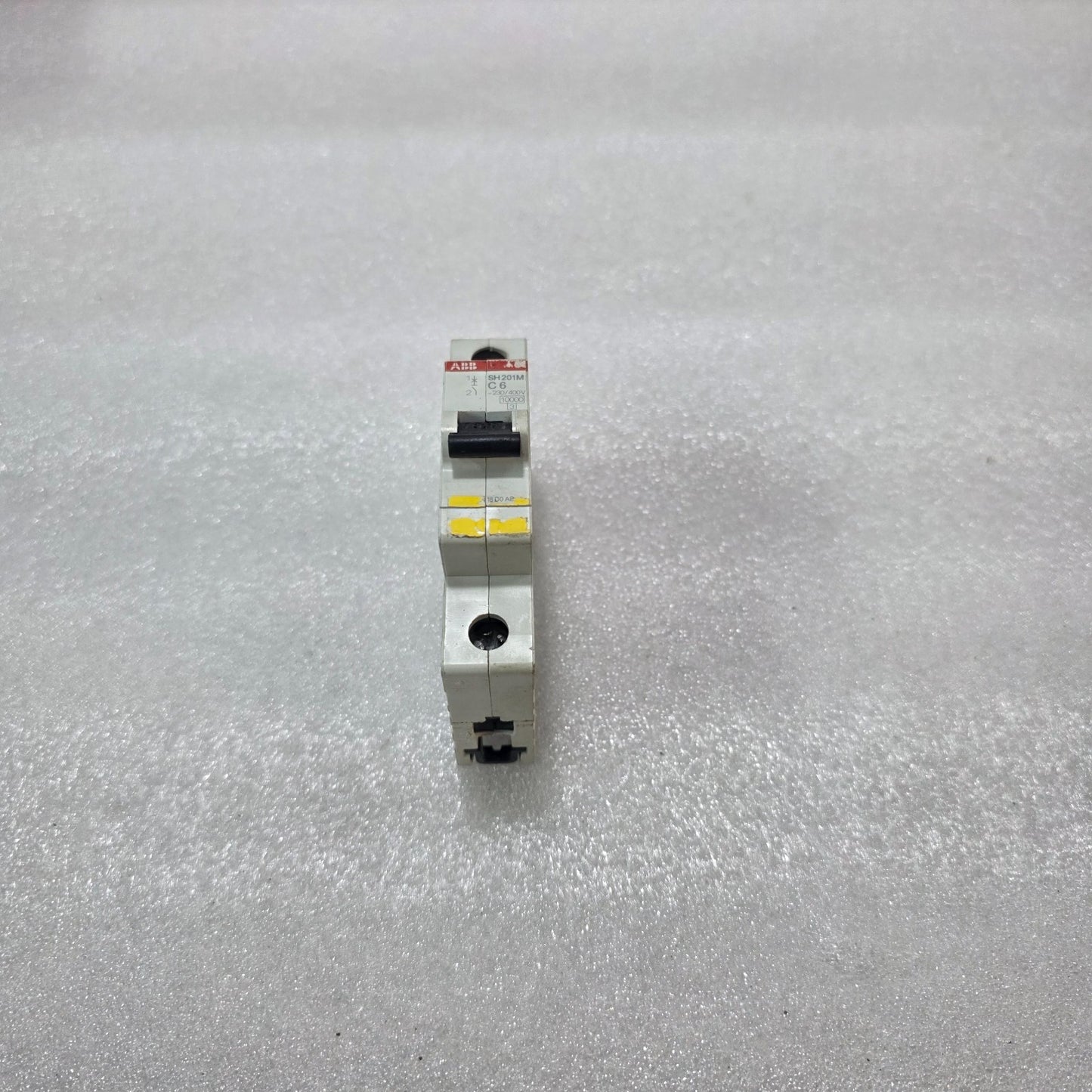 ABB SH201M C6 MCB 6A SINGLE POLE MINIATURE CIRCUIT BREAKER 230/400V 10KA