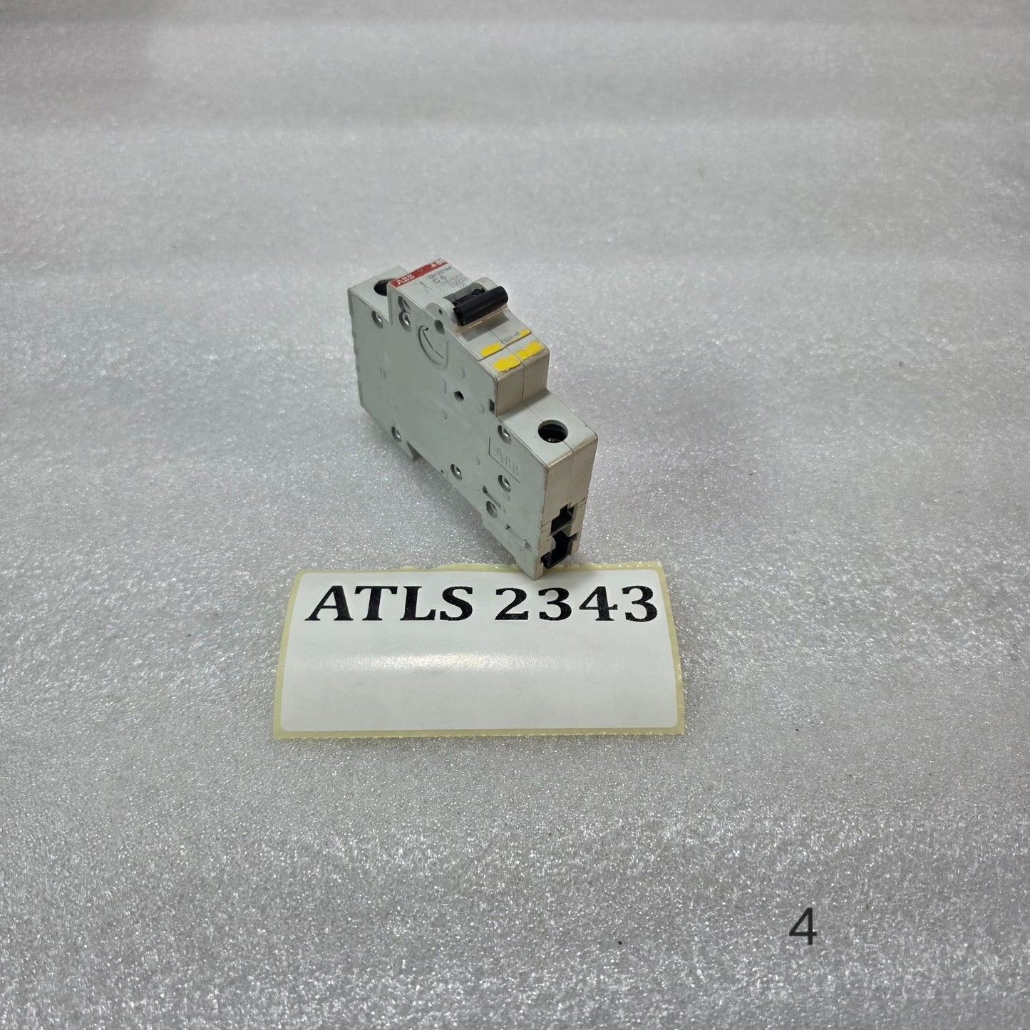 ABB SH201M C6 MCB 6A SINGLE POLE MINIATURE CIRCUIT BREAKER 230/400V 10KA