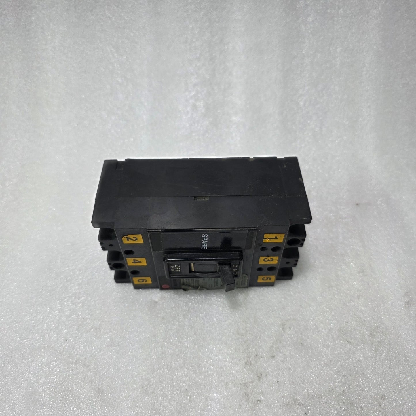 TERASAKI TO-30D MOLDED CASE CIRCUIT BREAKER 15A 3 POLE MCCB 500V AC / 250V DC