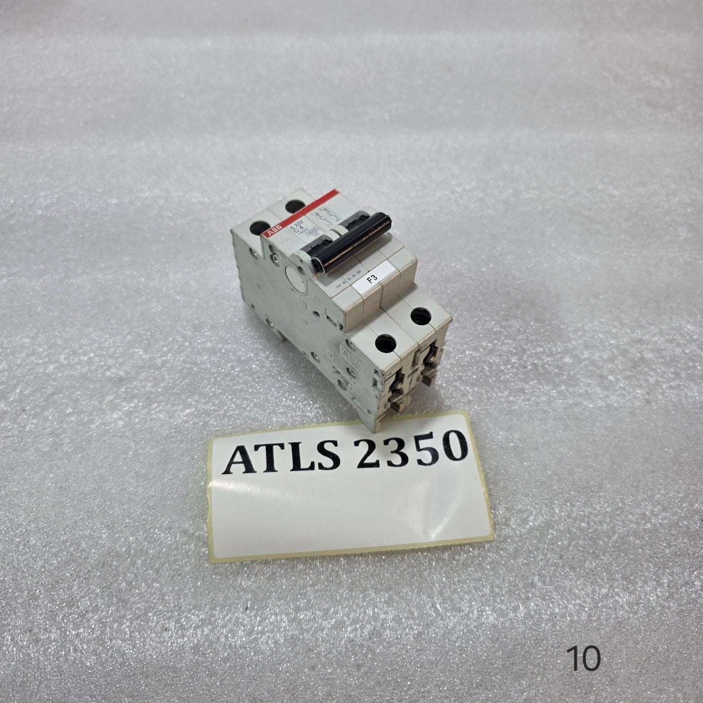 ABB S202 C4 2 POLE MCB 4A 400V MINIATURE CIRCUIT BREAKER