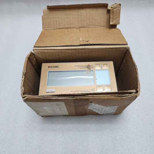 BEKA BA338C EXTERNALLY POWERED PULSE INPUT RATE TOTALISER BA338CALMP