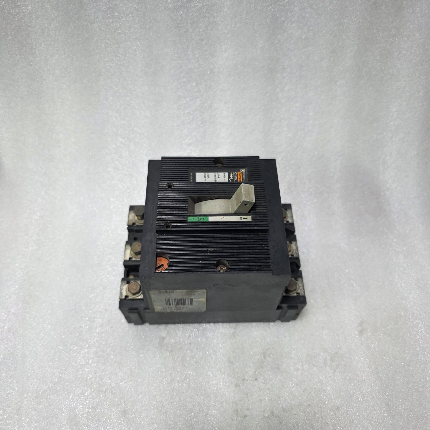 MERLIN GERIN COMPACT C161N MCCB 125A 3 POLE MOLDED CASE CIRCUIT BREAKER 690V