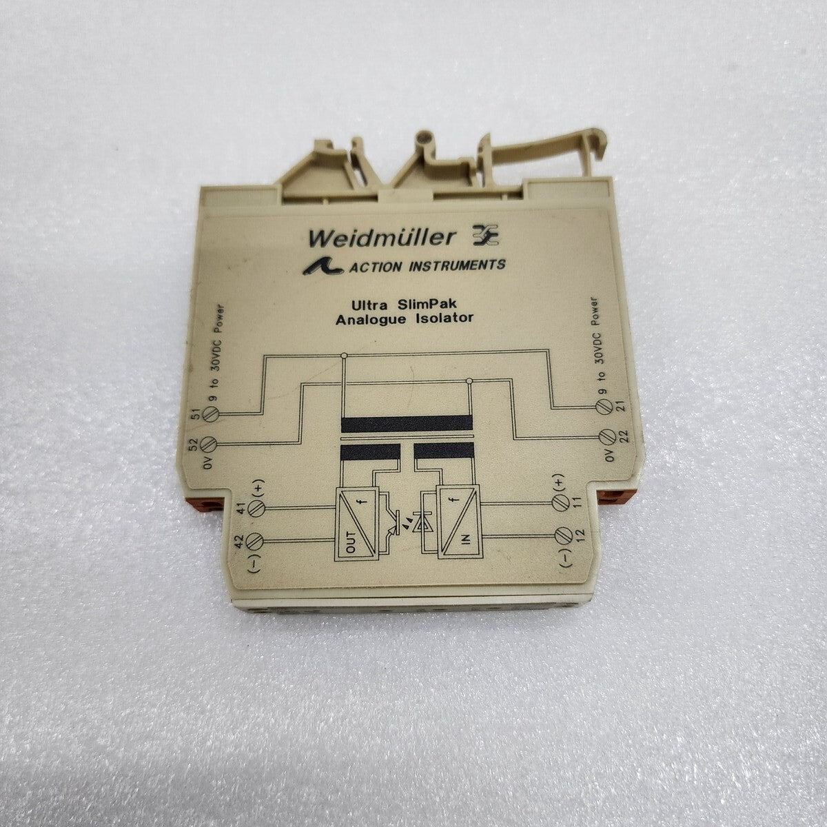 WEIDMULLER W408-00A3 ULTRA SLIMPAK ANALOGUE ISOLATOR 832765