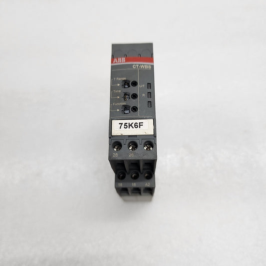ABB CT-WBS.22S IMPULSE AND FLASHER TIME RELAY 1SVR730040R3300 24-240VAC/24-48VDC