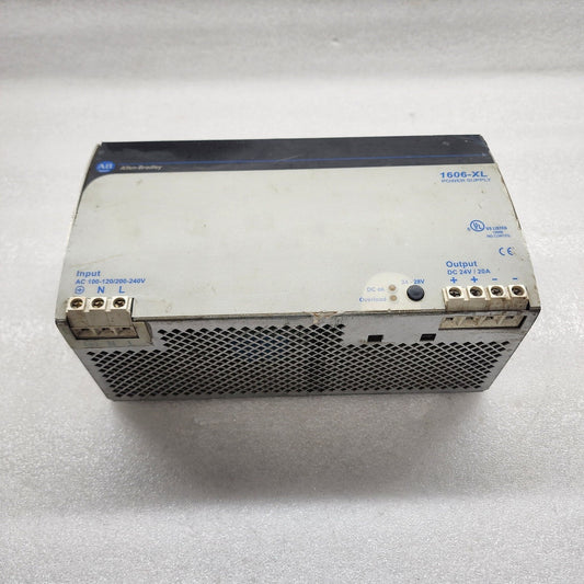 ALLEN BRADLEY CAT 1606-XL480EP POWER SUPPLY 24-28VDC 20A