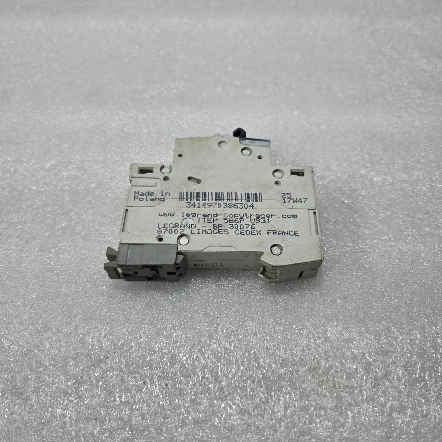 LEGRAND TX3 B16 SINGLE POLE MCB 16A 6KA MINIATURE CIRCUIT BREAKER | 403357