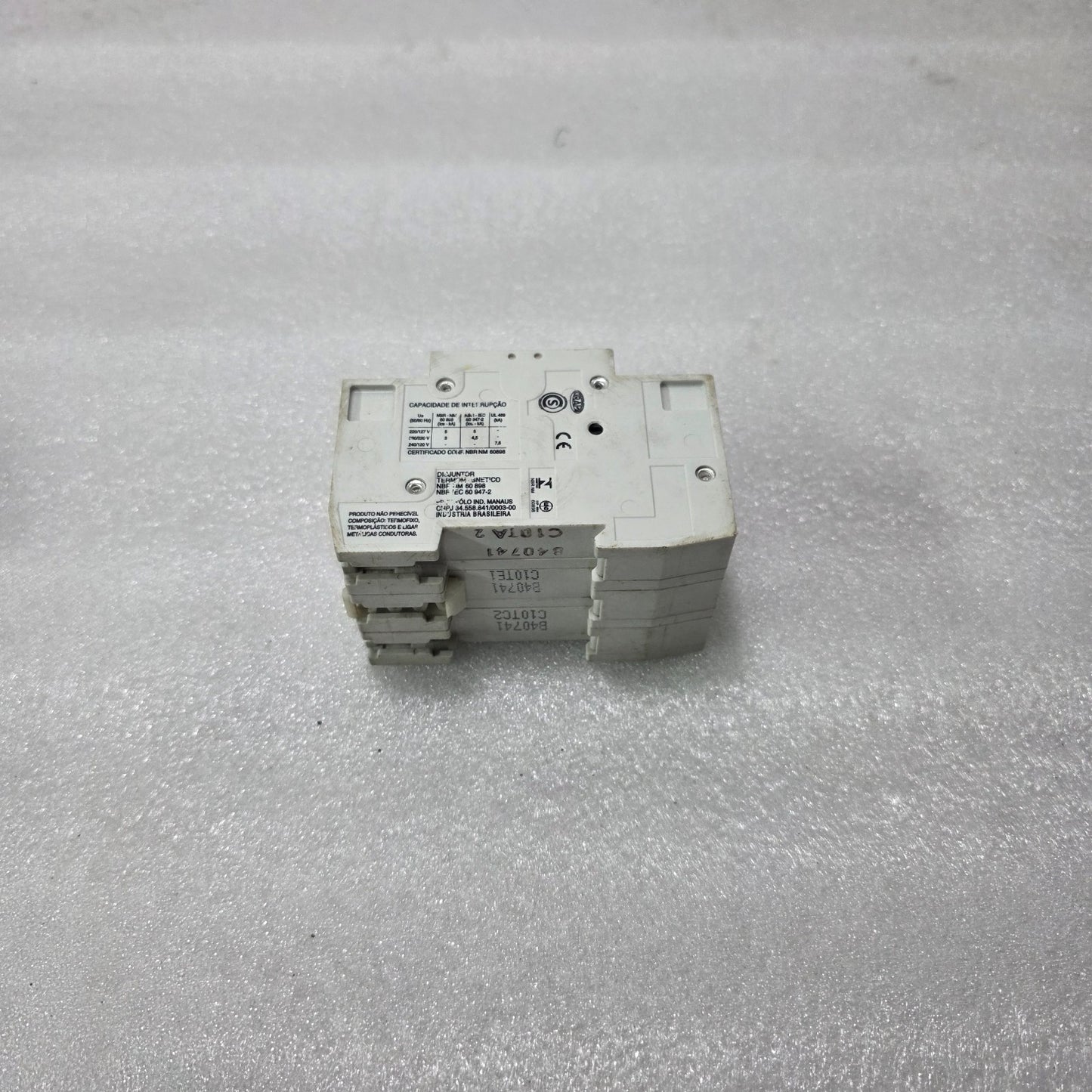 SIEMENS 5SX13 C10 3 POLE MCB 10A CIRCUIT BREAKER 380V 3KA INDUSTRIAL BREAKER