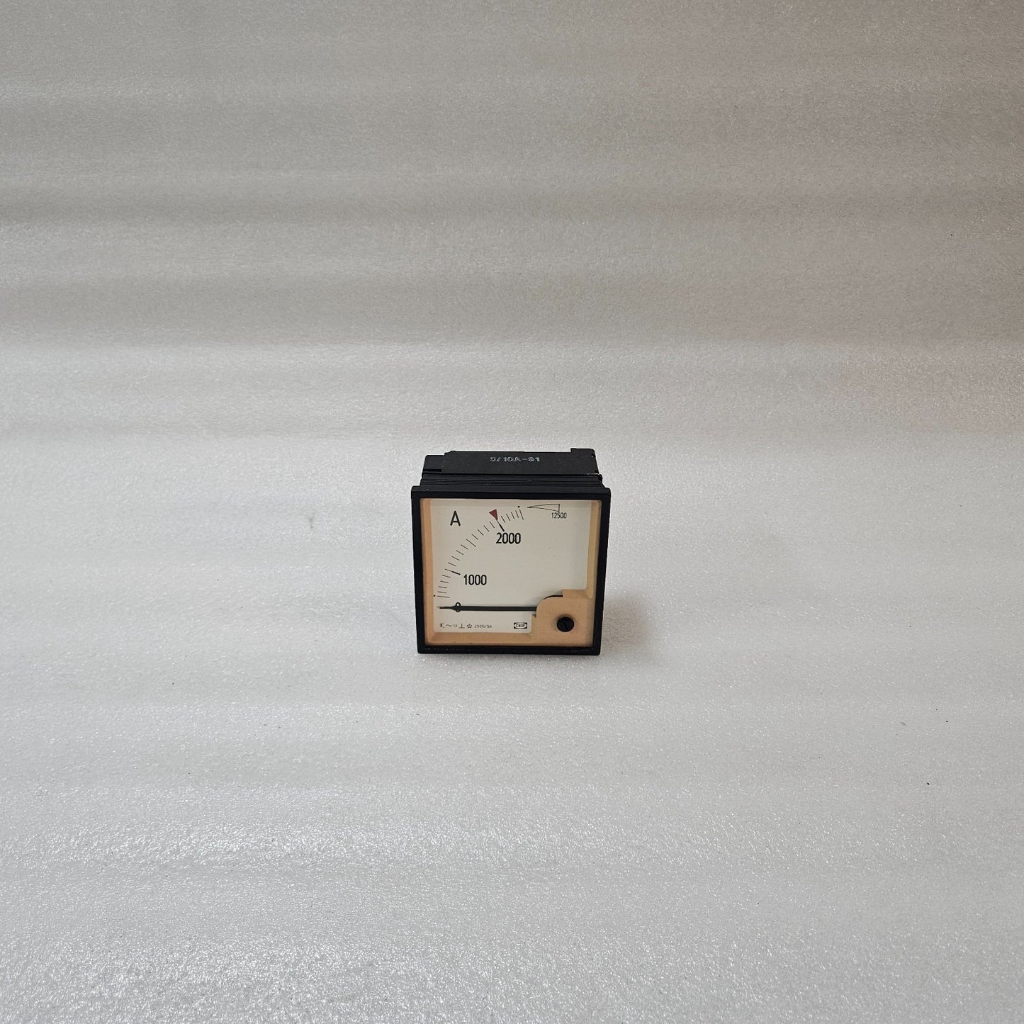 DEIF ANALOG PANEL AMMETER 0–2500A INDUSTRIAL PANEL MOUNT CURRENT METER 2500/5A