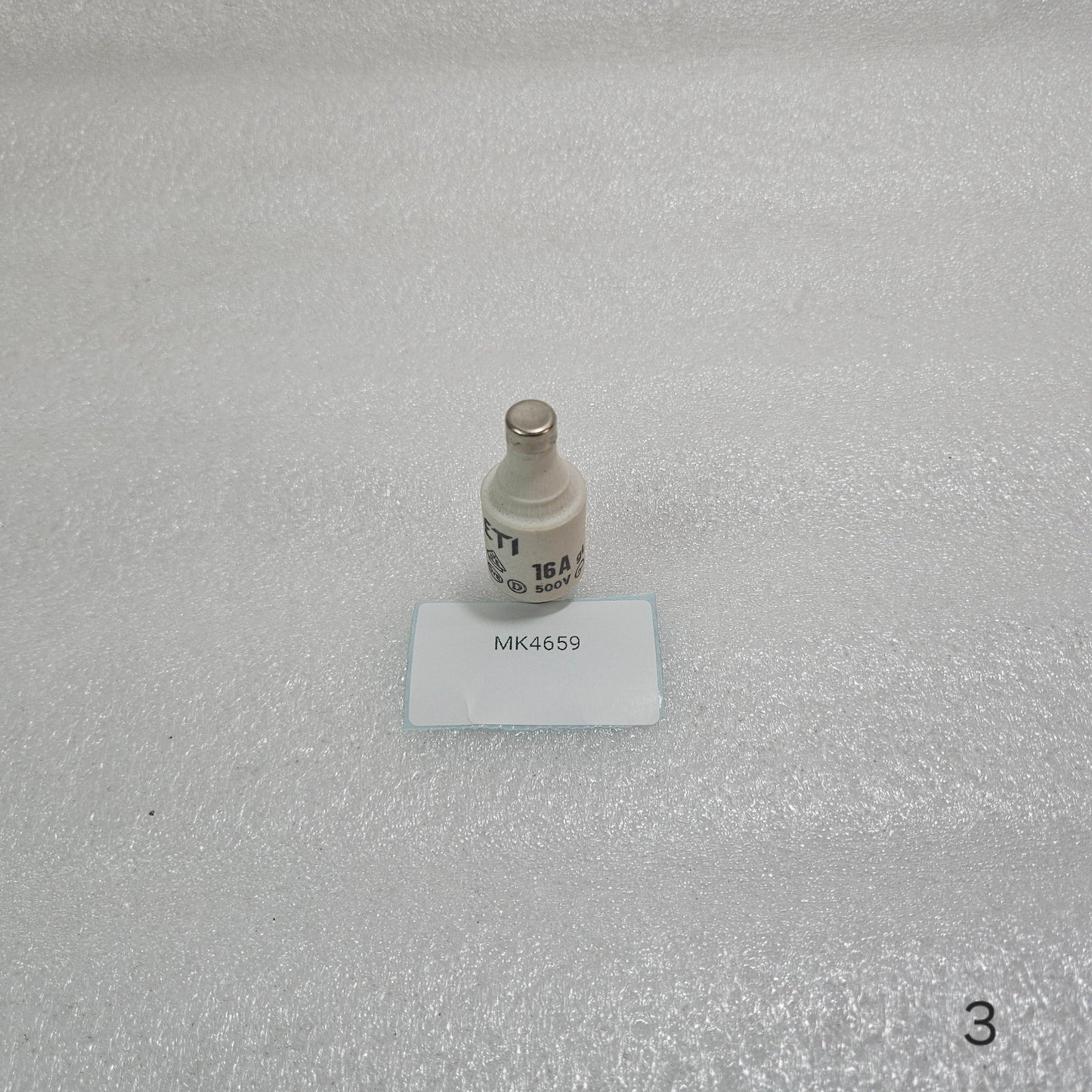 ETI 16A 500V CERAMIC BOTTLE FUSE LINK GL INDUSTRIAL SCREW TYPE FUSE