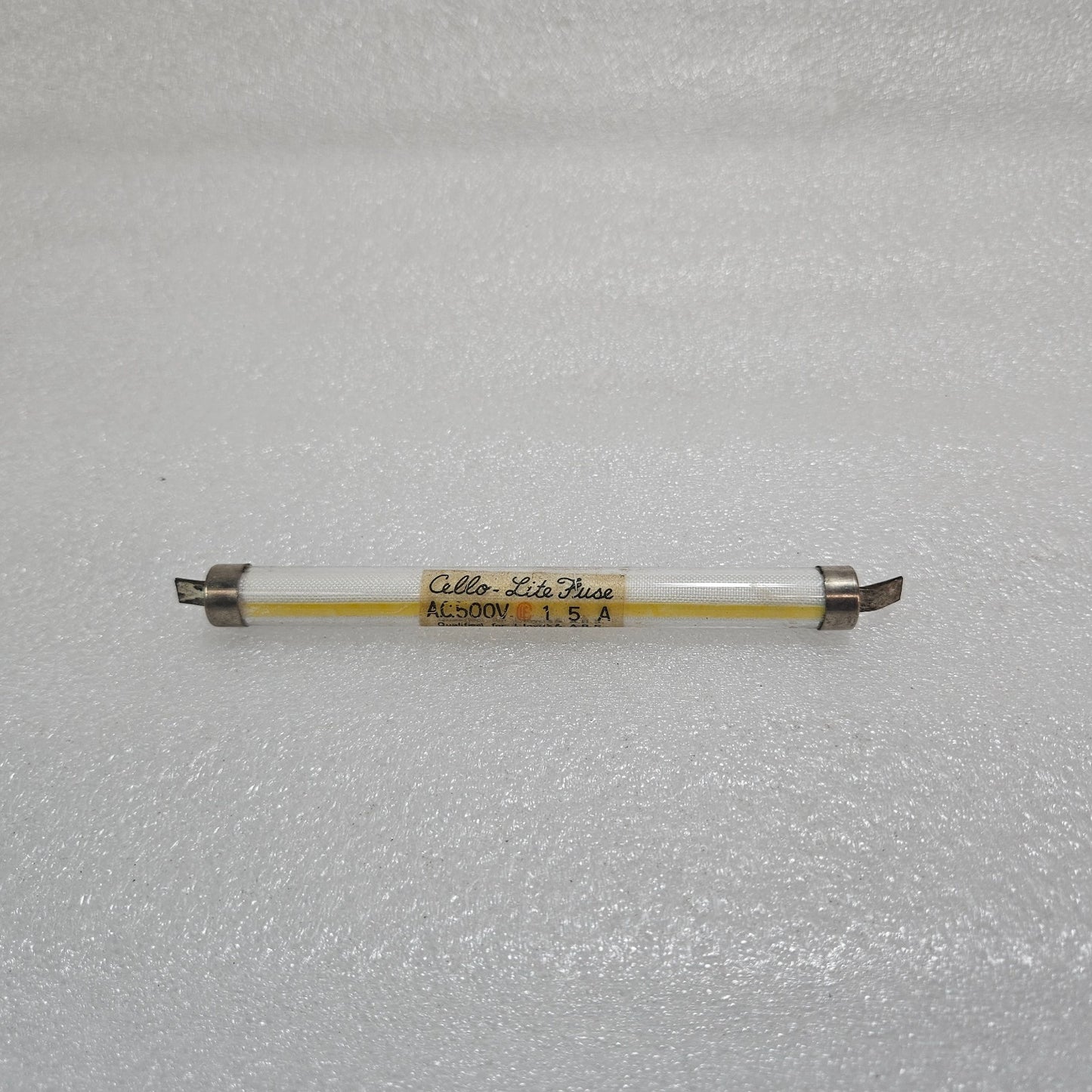 CELLO-LITE AC 500V 15A INDUSTRIAL CARTRIDGE FUSE – HIGH VOLTAGE GLASS/CERAMIC FU