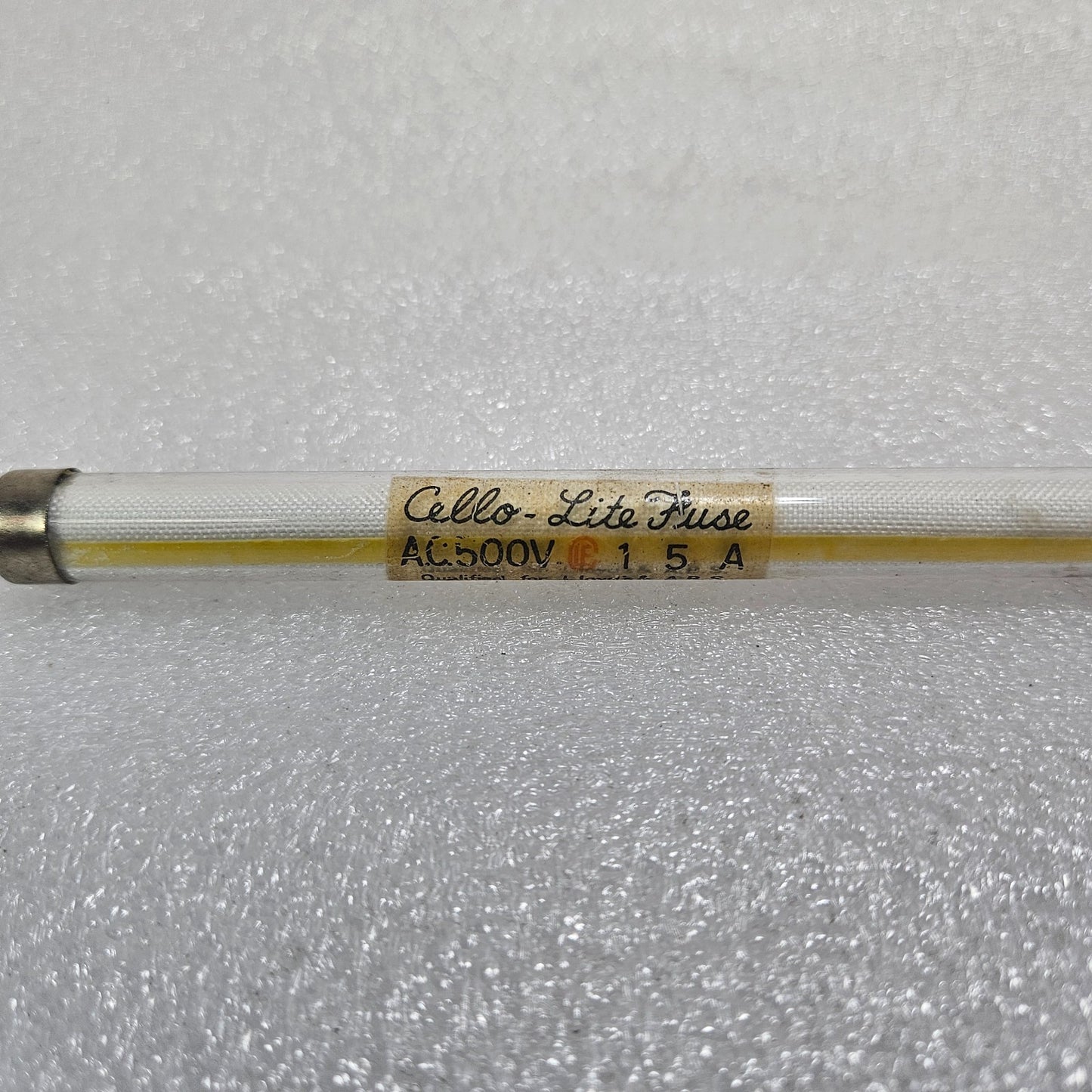 CELLO-LITE AC 500V 15A INDUSTRIAL CARTRIDGE FUSE – HIGH VOLTAGE GLASS/CERAMIC FU