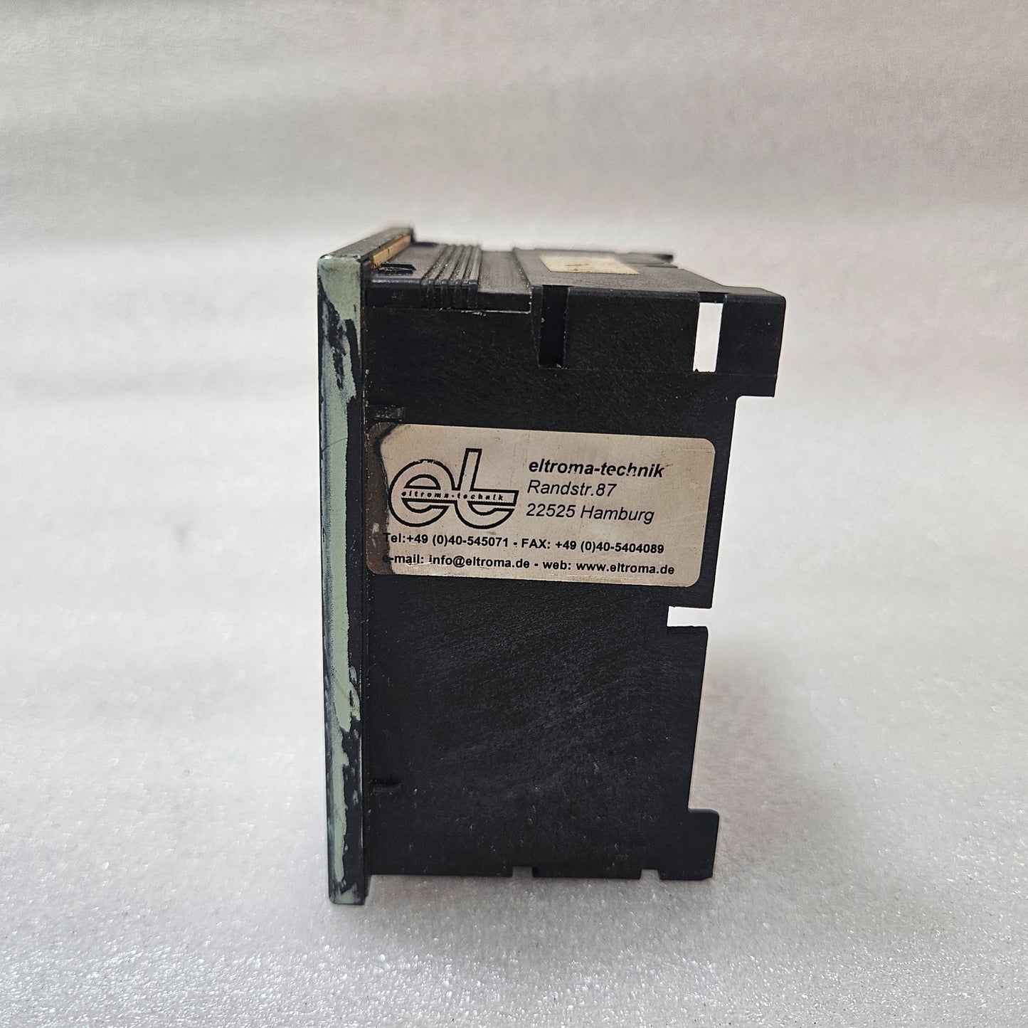 ELTROMA-TECHNIK ANALOG PANEL FREQUENCY METER 55–65 HZ 440V AC INDUSTRIAL PANEL