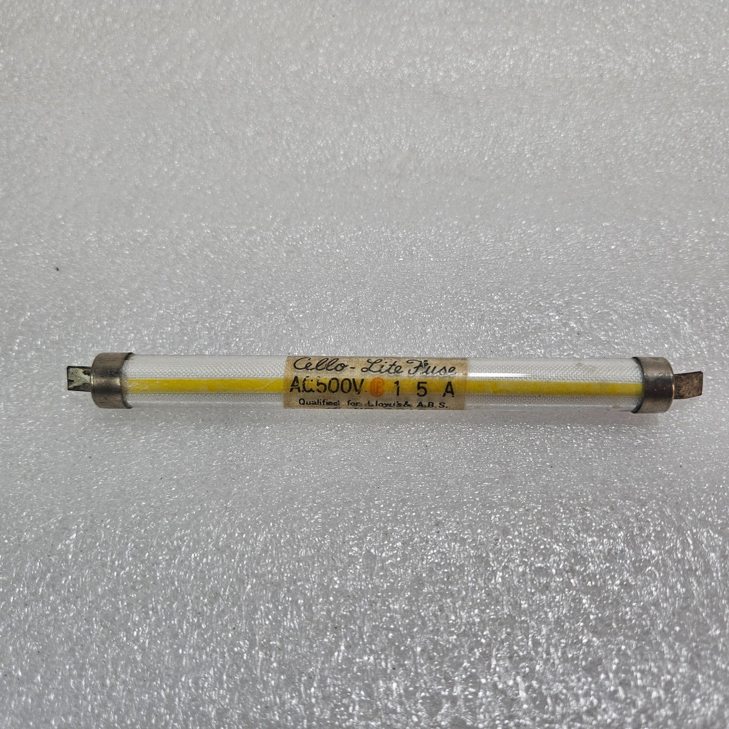 CELLO-LITE AC 500V 15A INDUSTRIAL CARTRIDGE FUSE – HIGH VOLTAGE GLASS/CERAMIC FU