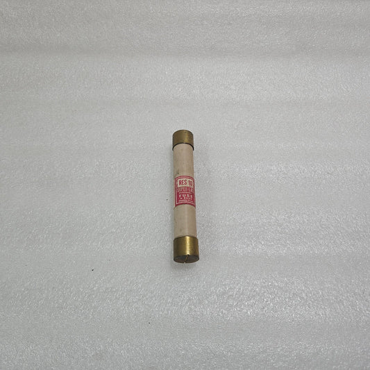 BUSSMANN RES-10 SUPER-LAG RENEWABLE FUSE 10A 600V INDUSTRIAL CARTRIDGE FUSE