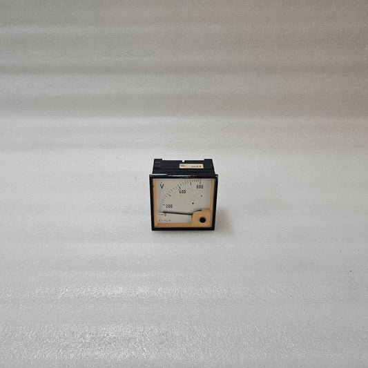 ELTROMA-TECHNIK ANALOG PANEL VOLTMETER 0–600V AC INDUSTRIAL PANEL MOUNT VOLTAGE