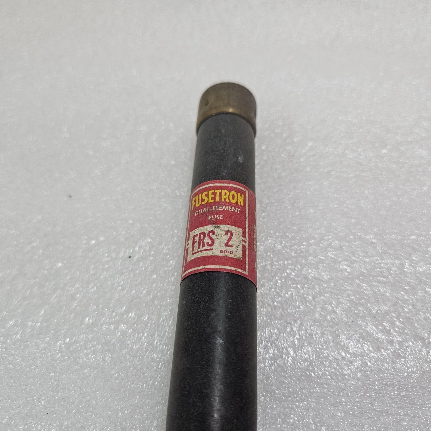 BUSSMANN FUSETRON FRS-2 DUAL ELEMENT TIME DELAY FUSE 2A 600V CLASS RK5 INDUSTRIA