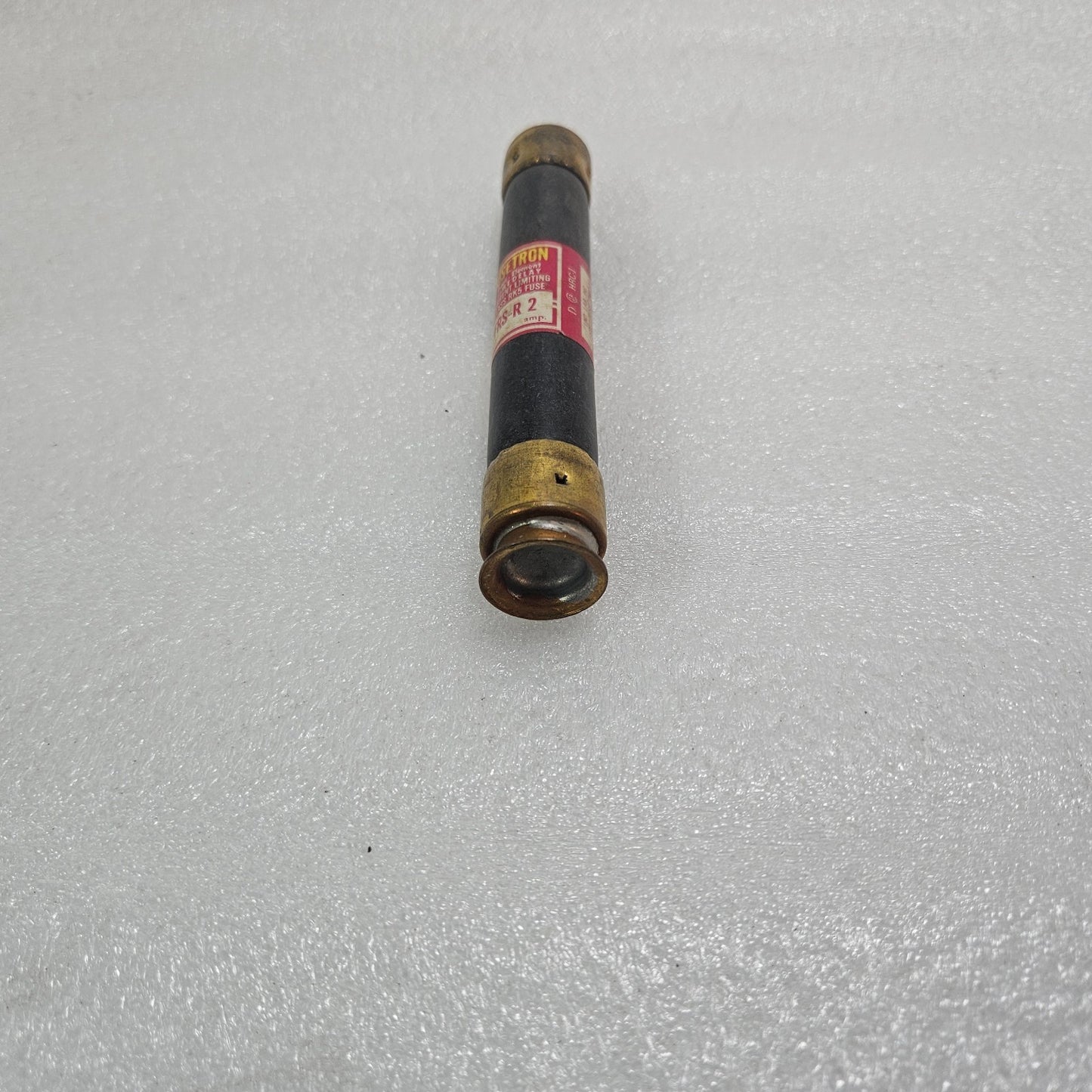 BUSSMANN FUSETRON FRS-R-2 DUAL ELEMENT TIME DELAY FUSE 2A 600V CLASS RK5