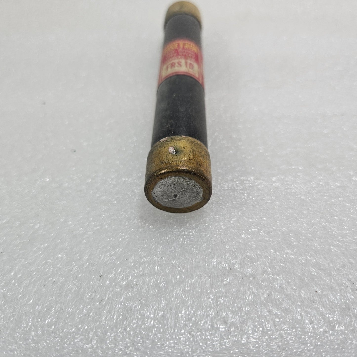 BUSSMANN FUSETRON FRS-10 DUAL ELEMENT TIME DELAY FUSE 10A 600V CLASS RK5 INDUSTR