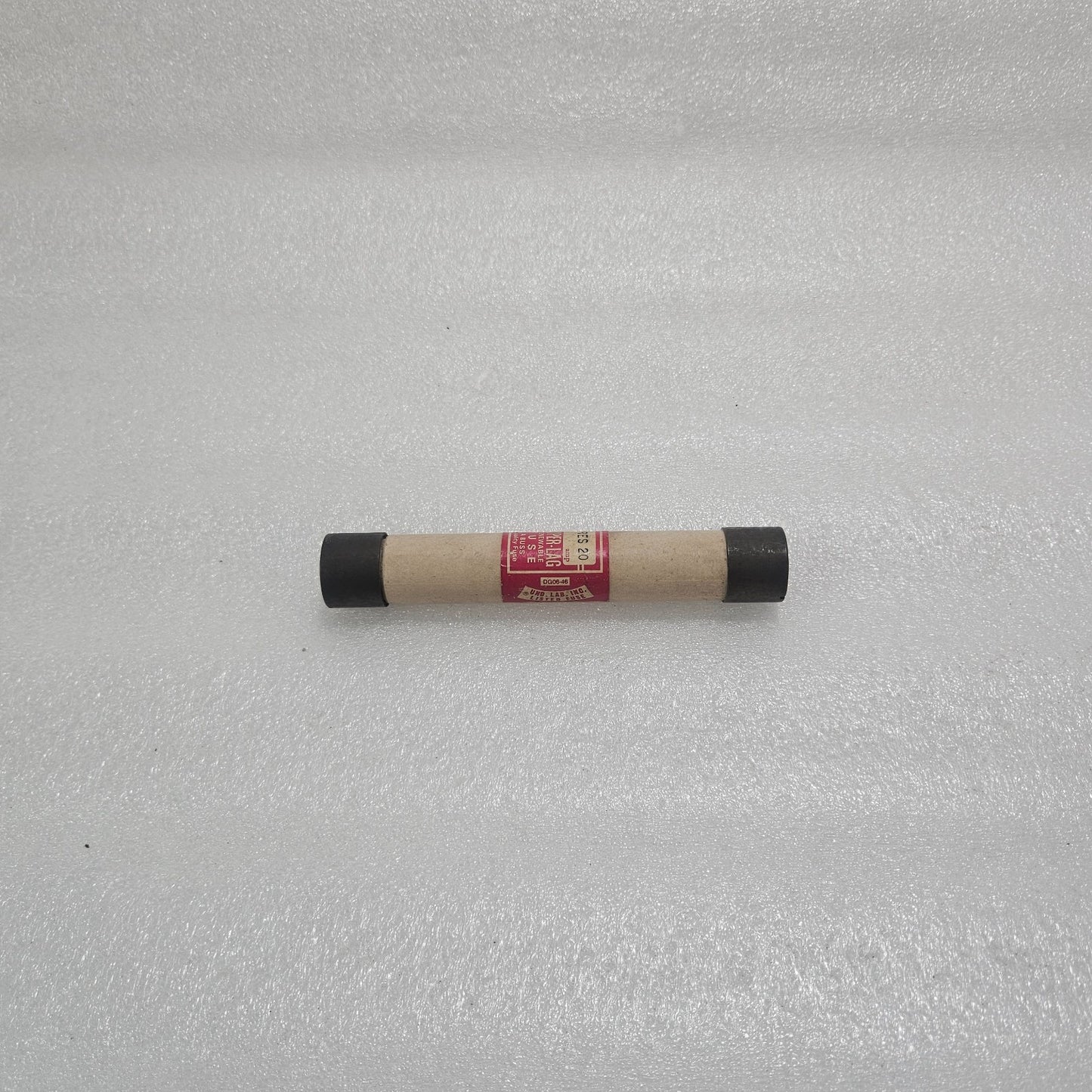 BUSSMANN RES-20 SUPER-LAG RENEWABLE FUSE 20A 600V AC UL LISTED INDUSTRIAL CARTRI