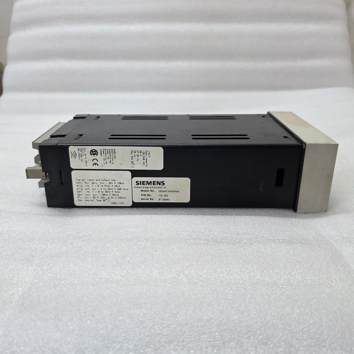 SIEMENS 353A4F1NNNNNNAW DCS MODULE AUTOMATION CONTROLLER TGX 353