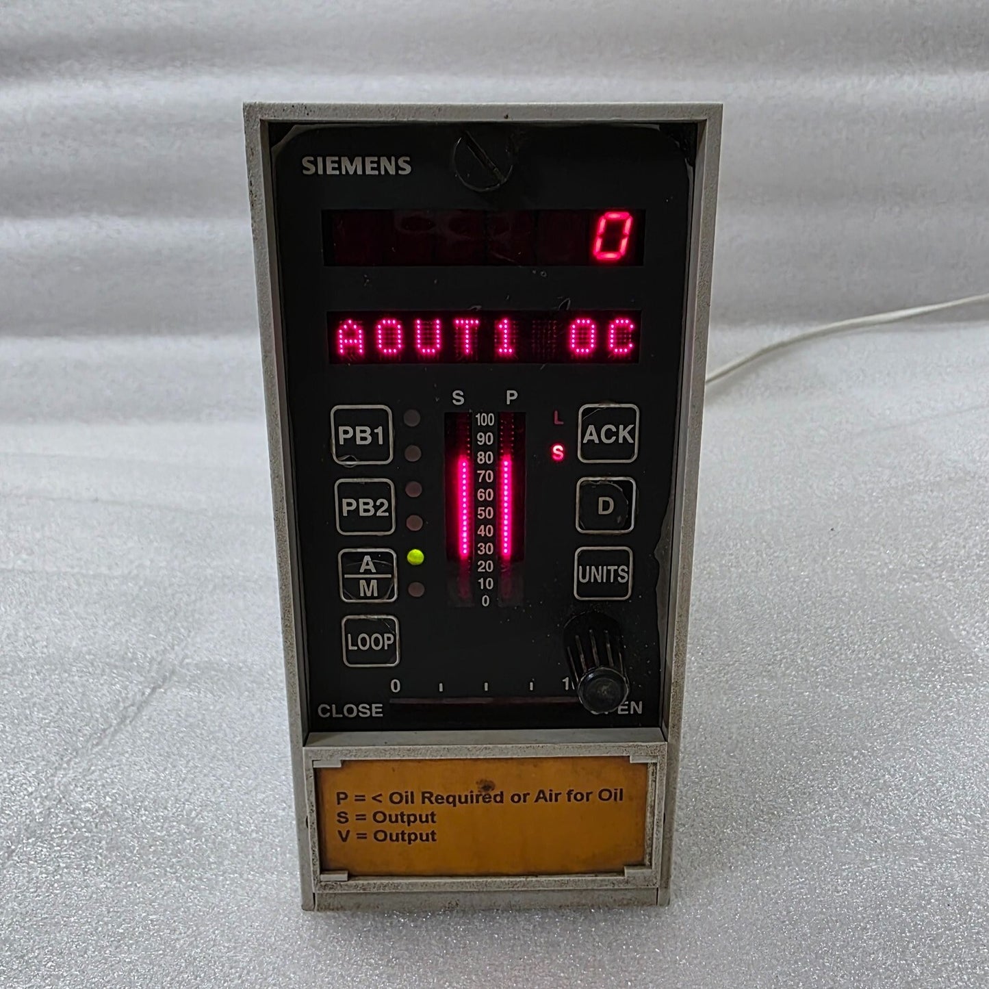 SIEMENS 353A4F1NNNNNNAW DCS MODULE AUTOMATION CONTROLLER TGX 353
