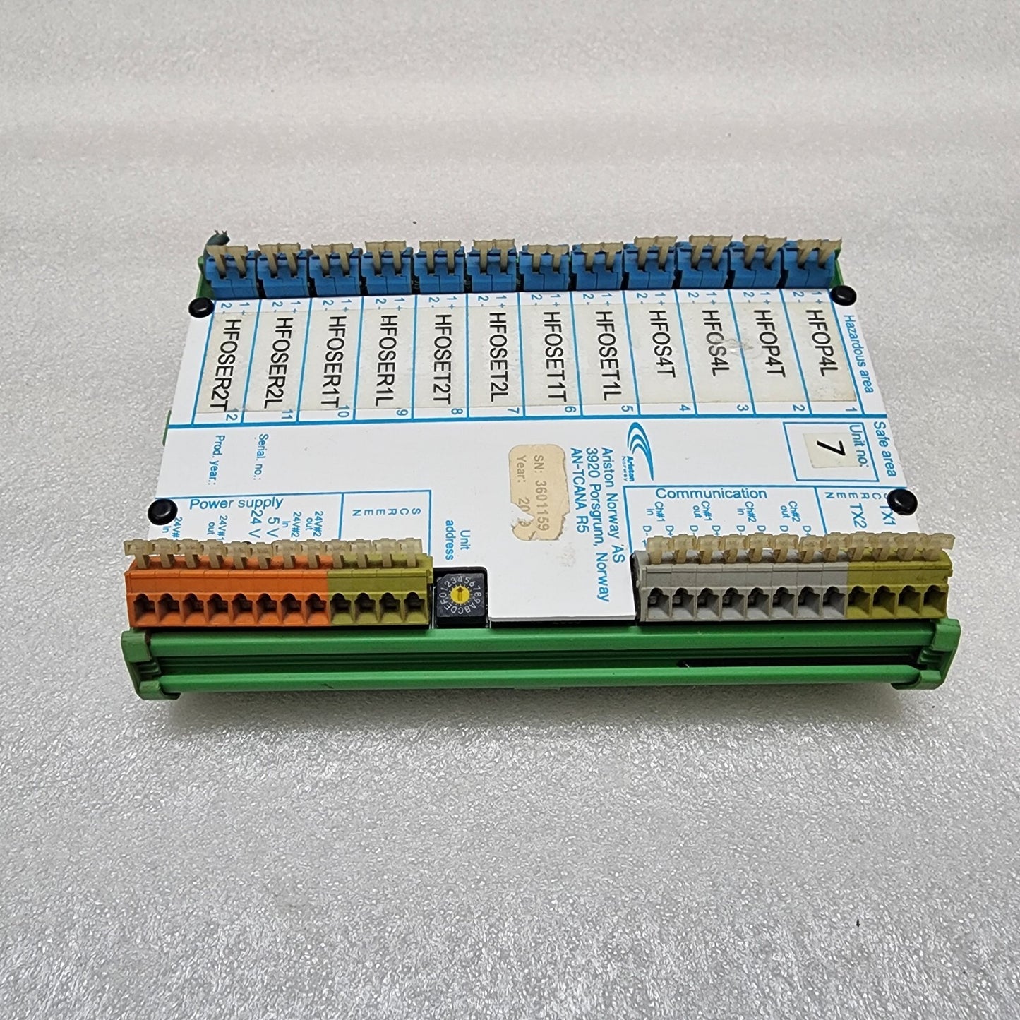 ARISTON NORWAY AS AN-TCANA R5 CONTROL UNIT