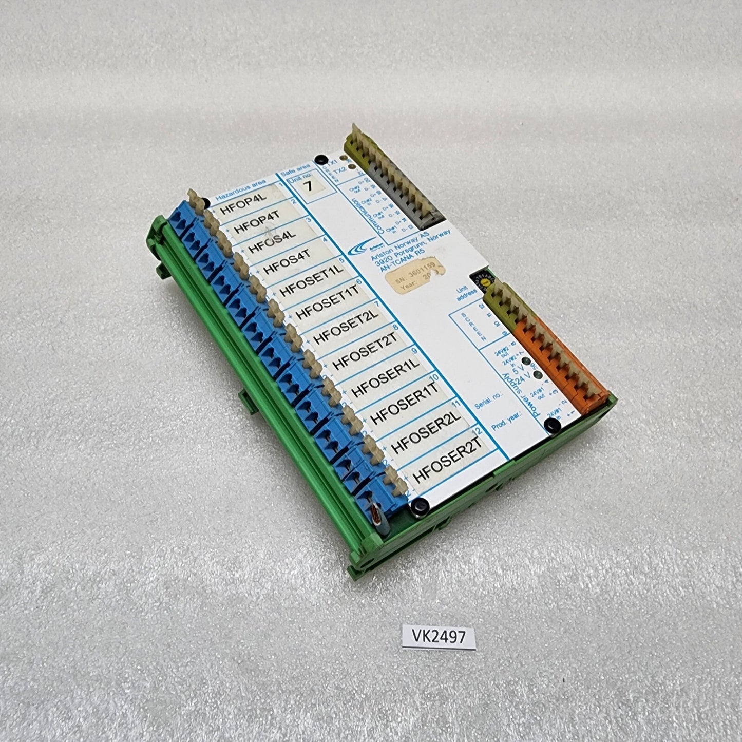 ARISTON NORWAY AS AN-TCANA R5 CONTROL UNIT