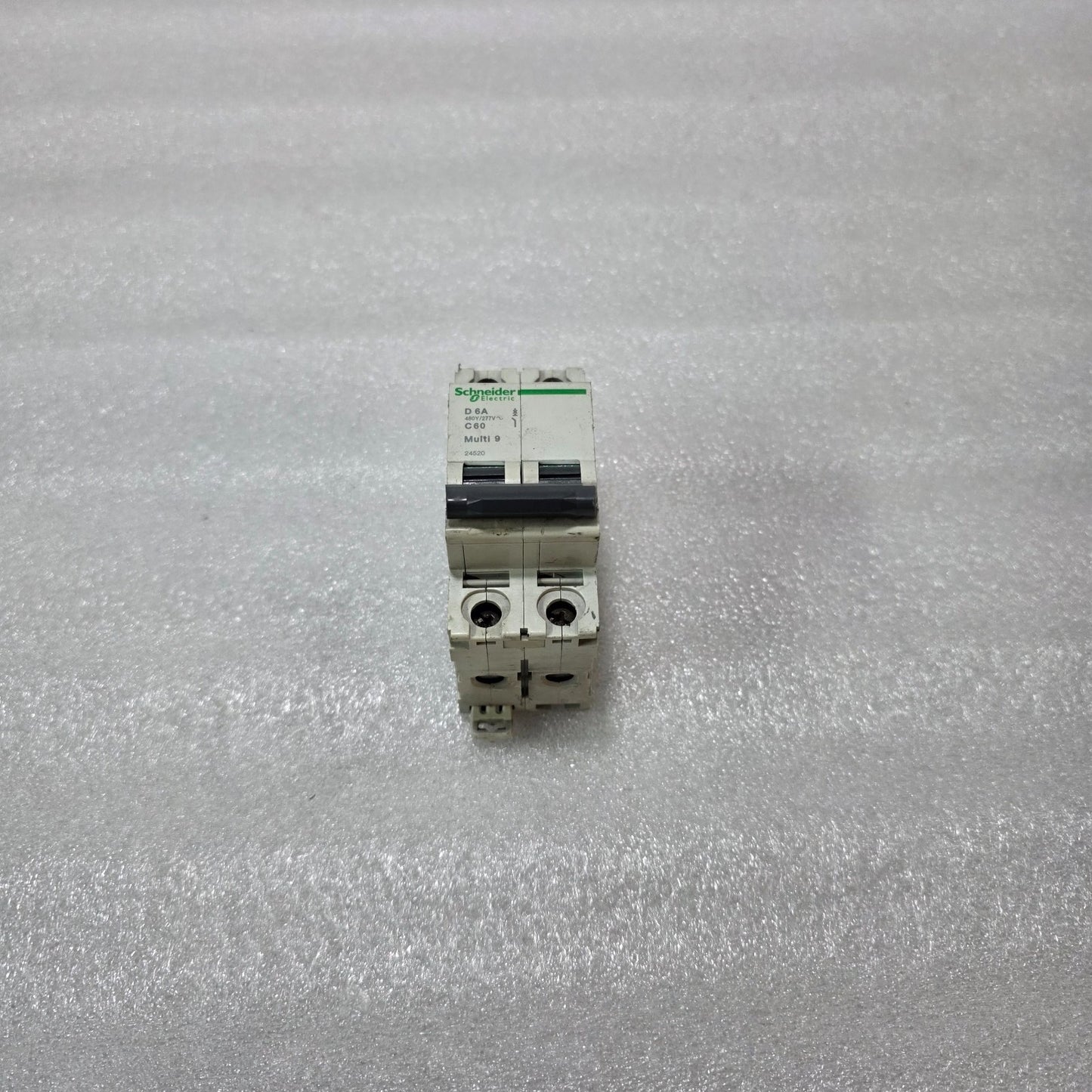S ELECTRIC MULTI 9 C60 D6A 2 POLE MINIATURE CIRCUIT BREAKER MCB 6A 480Y/277V