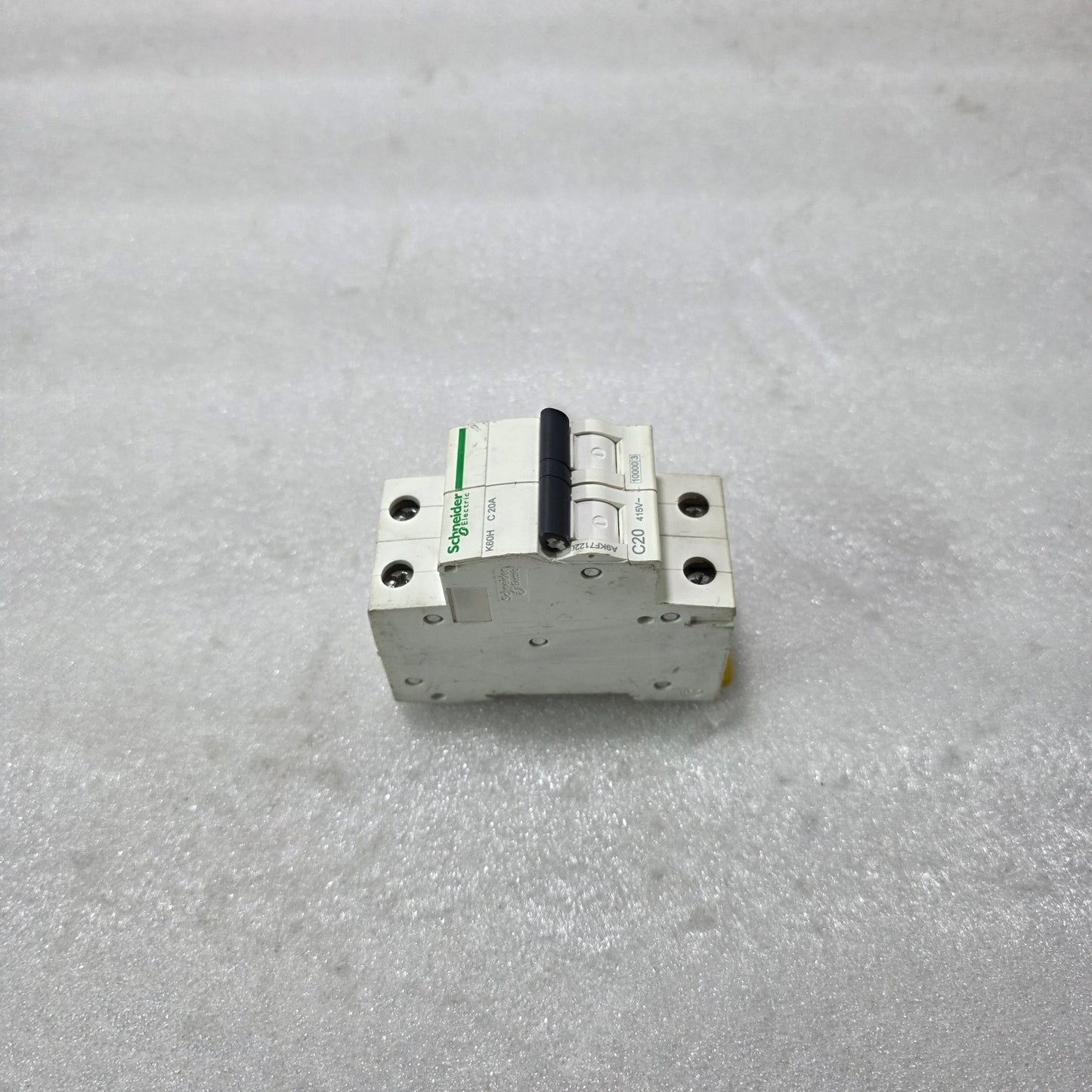 S ELECTRIC K60H C20A 20A 2 POLE MCB CIRCUIT BREAKER 415V 10KA