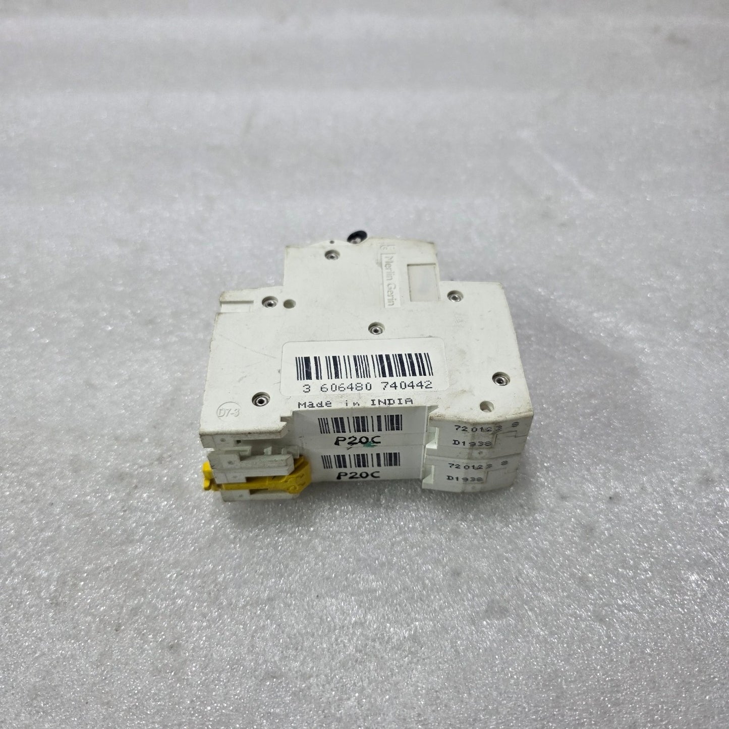 S ELECTRIC K60H C20A 20A 2 POLE MCB CIRCUIT BREAKER 415V 10KA