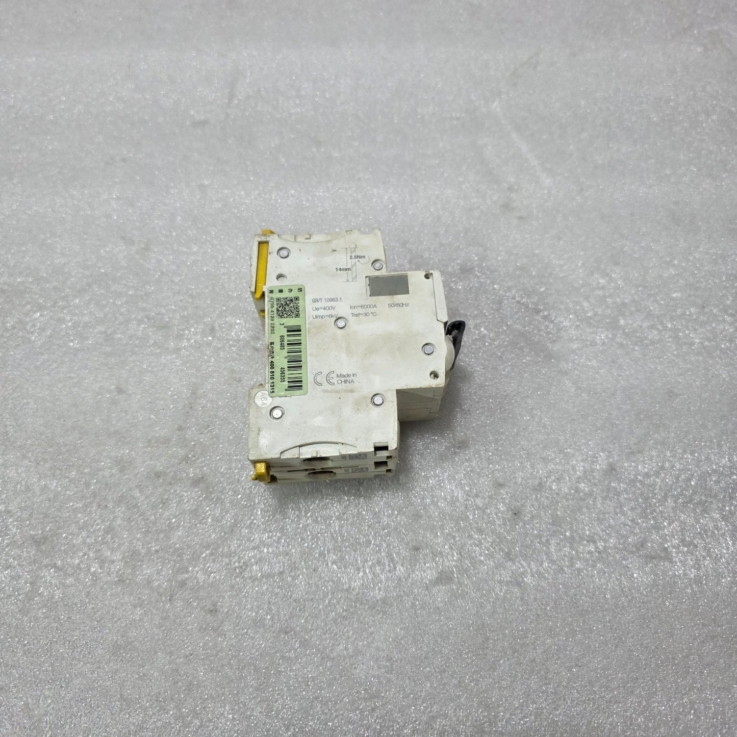 S ELECTRIC IC65N D16A 2 POLE MCB CIRCUIT BREAKER 16A 6KA 400V
