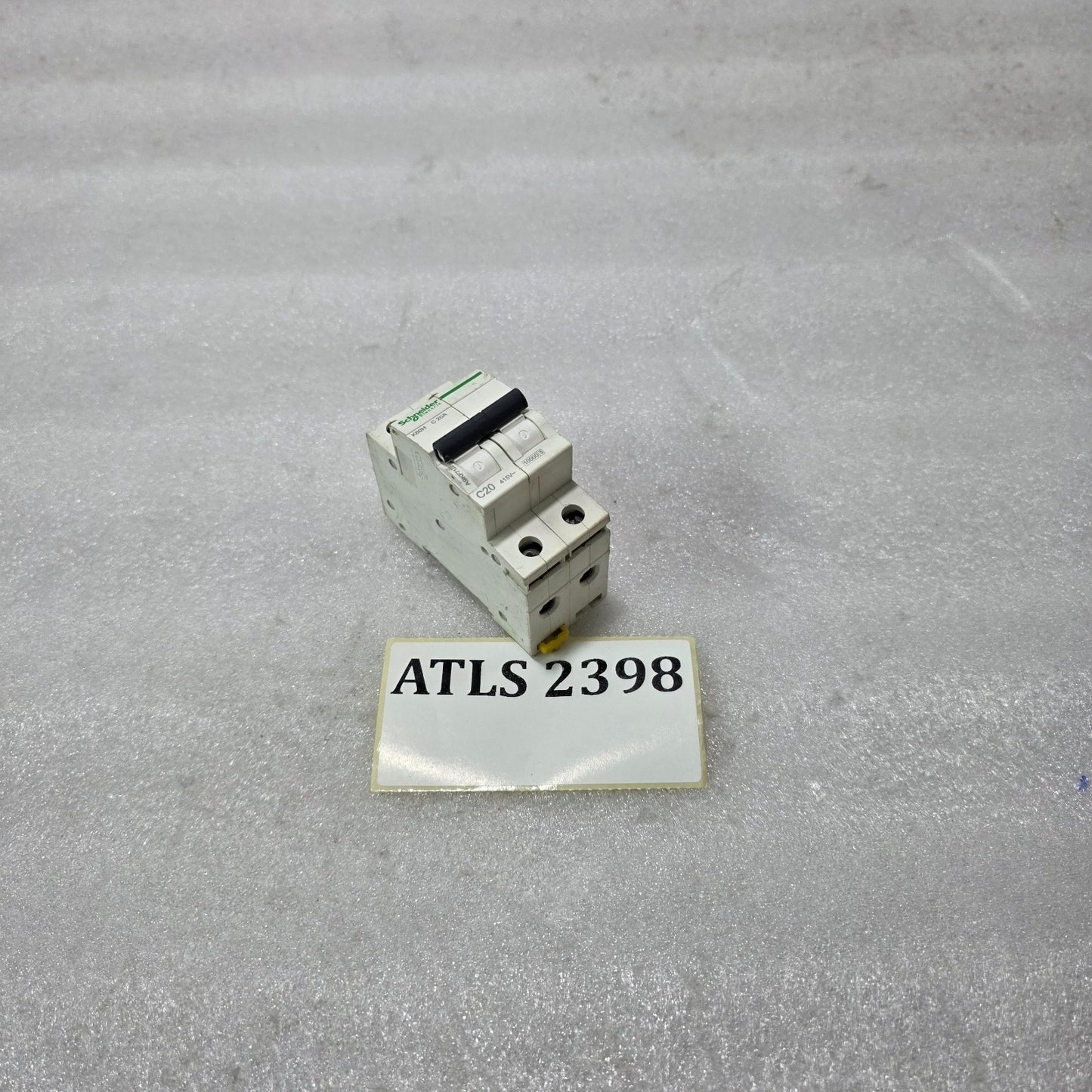 S ELECTRIC K60H C20A 20A 2 POLE MCB CIRCUIT BREAKER 415V 10KA