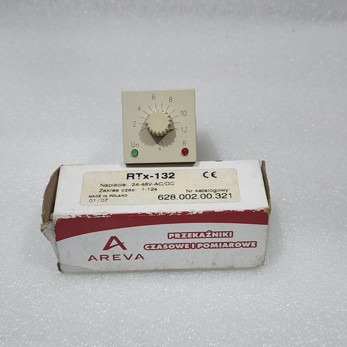 AREVA RTX-132 TIME RELAY 24-48VAC/DC