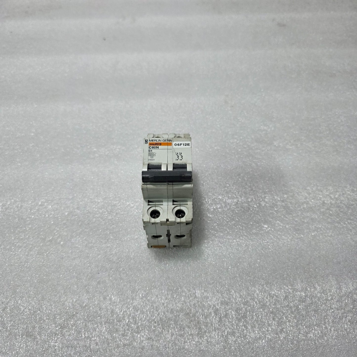 MERLIN GERIN MULTI9 C60N C1 2 POLE 1A 400V MINIATURE CIRCUIT BREAKER MCB