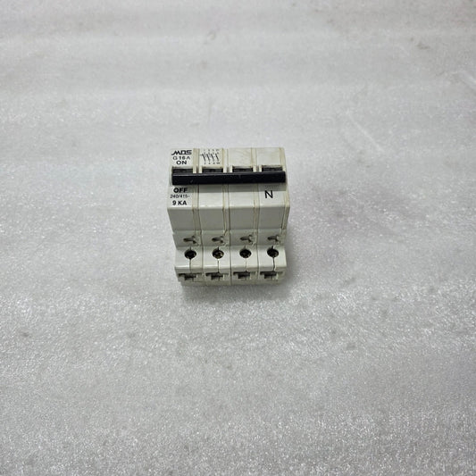 MDS G16A TP+N 16A 9KA 240/415V FOUR POLE MCB CIRCUIT BREAKER